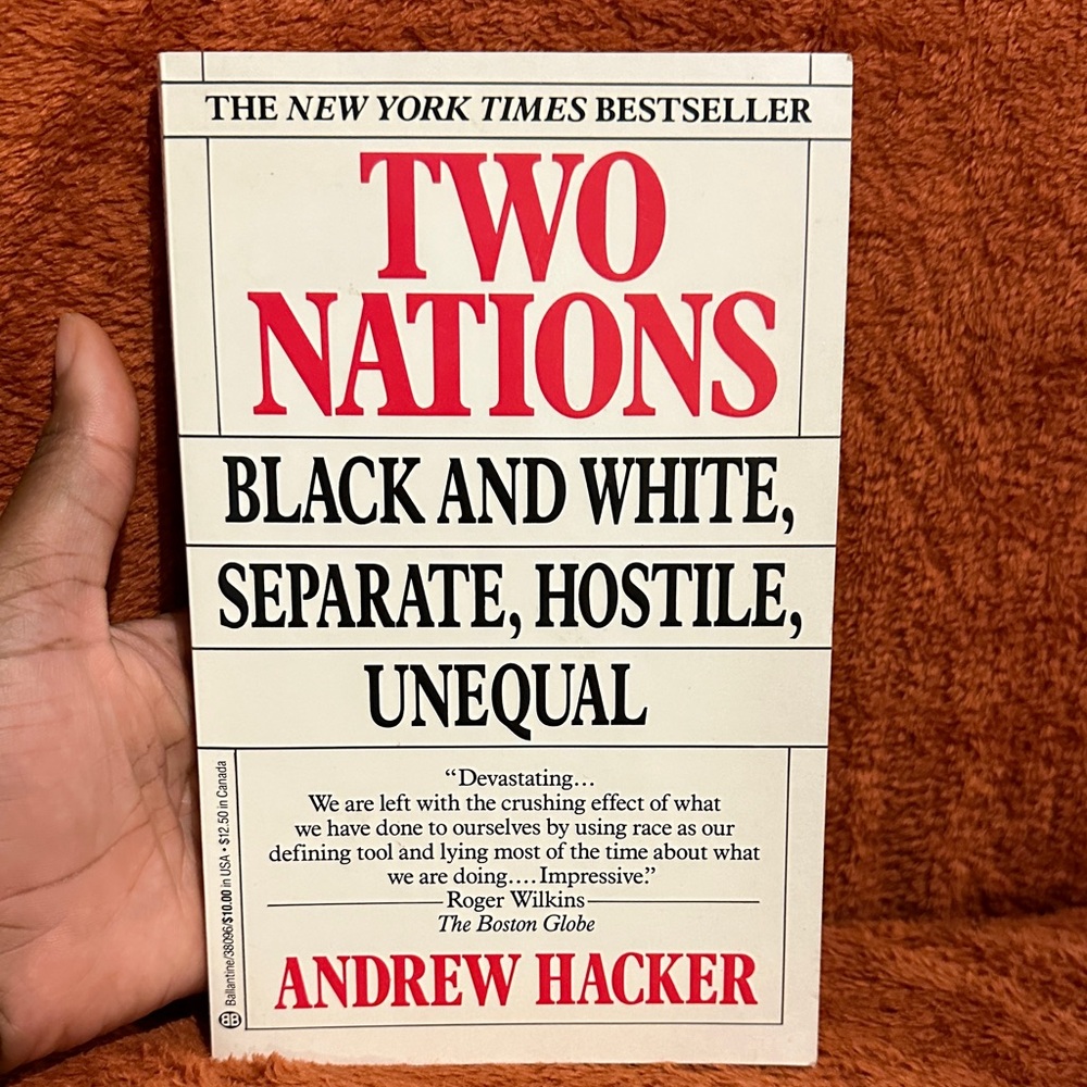 Two Nations Book by Andrew Hacker